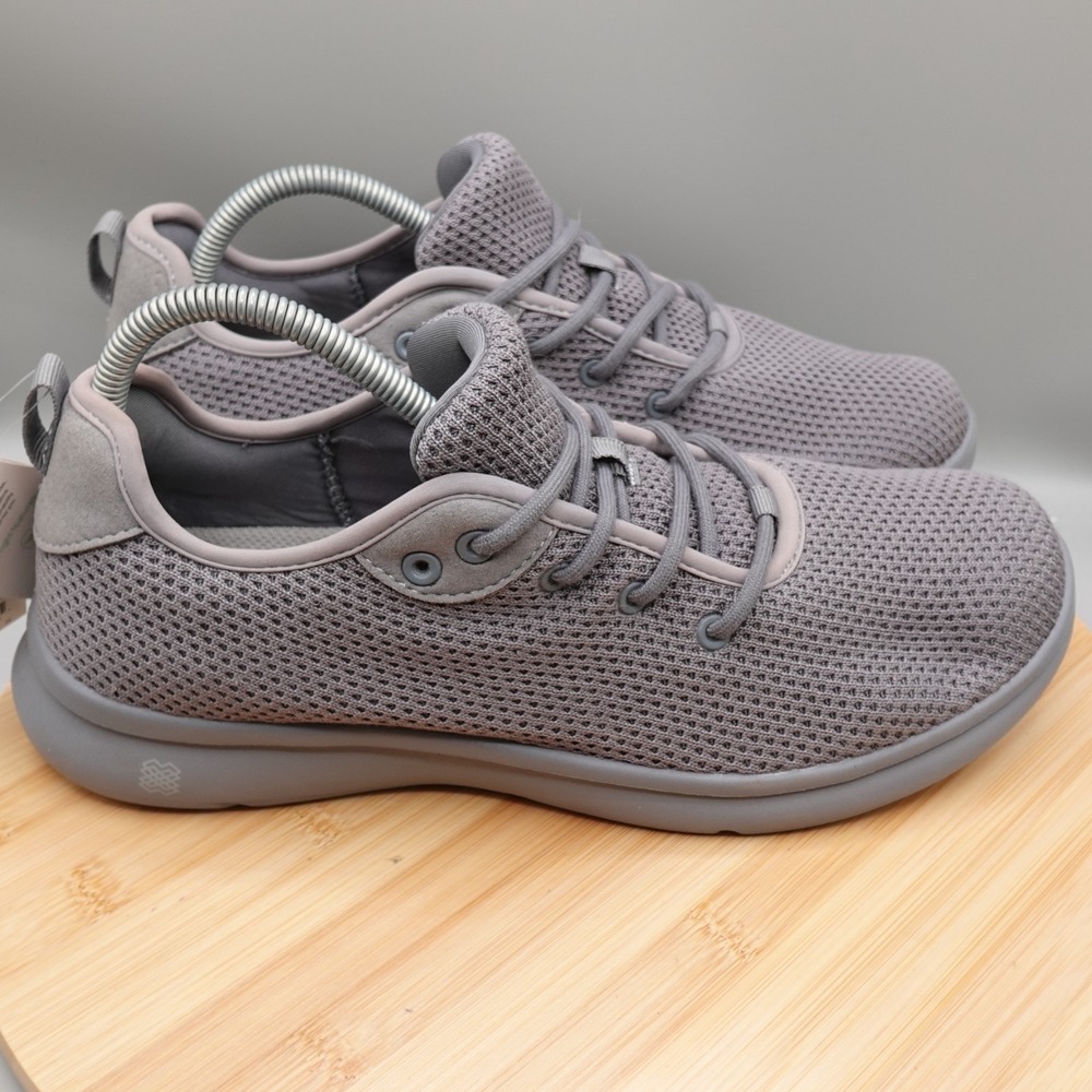 FLX Shoes Mens 10.5 Gray Excel Dynamic Training Sneakers‎ 228592 NWT - Picture 3 of 10